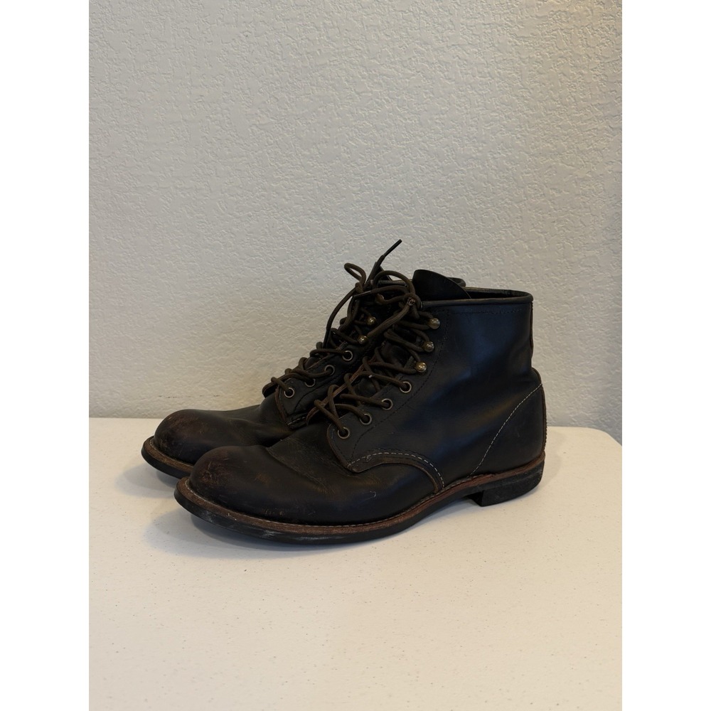 Red Wing Blacksmith Black Heritage Prairie Boots (3345) US 10 D